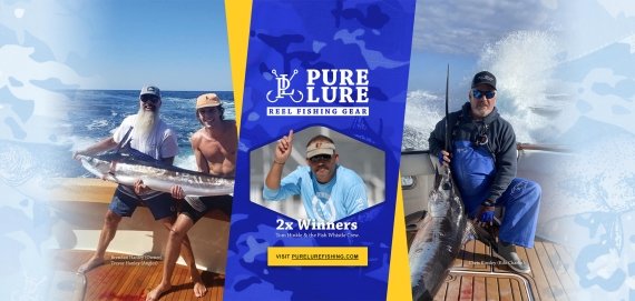 Pure Lure Reel Fishing Gear | 2x Winners Tom Hinkle & the Fish Whistle Crew | Visit purelurefishing.com